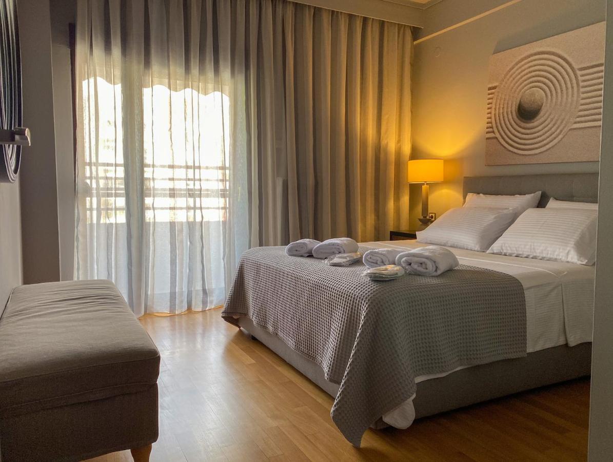 Lovely Luxurious Modern Apartment In เทสซาโลนิกิ ภายนอก รูปภาพ